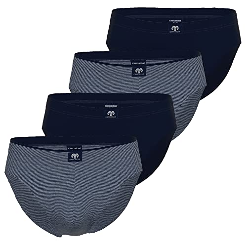 Ceceba Herren Slips | 4er Pack | 10184 (Navy Melange, XL) von Ceceba