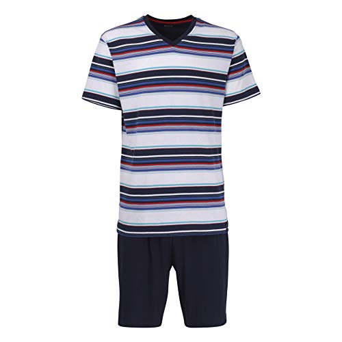 Ceceba Klima Aktiv Herren-Shorty Single-Jersey Marine/bunt Größe 56 von Ceceba