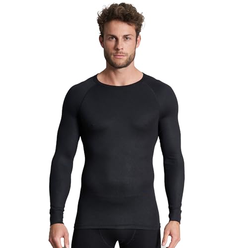 Ceceba Thermo Sport 10189 Long Shirt 930 schwarz dunkel Uni 7 von Ceceba
