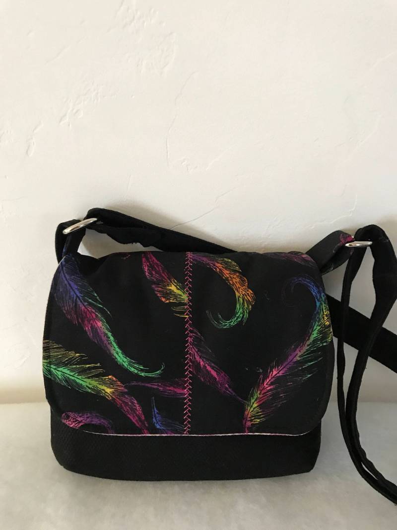 Cross Body Bag | Feathers von CeciNicoleShop