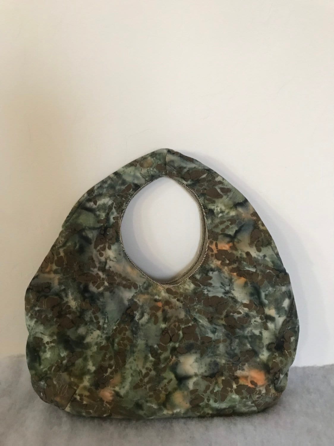 Krawattenfarbe Hobo Tasche/Handgemachte Handtasche/Damen Geldbörse/ von CeciNicoleShop