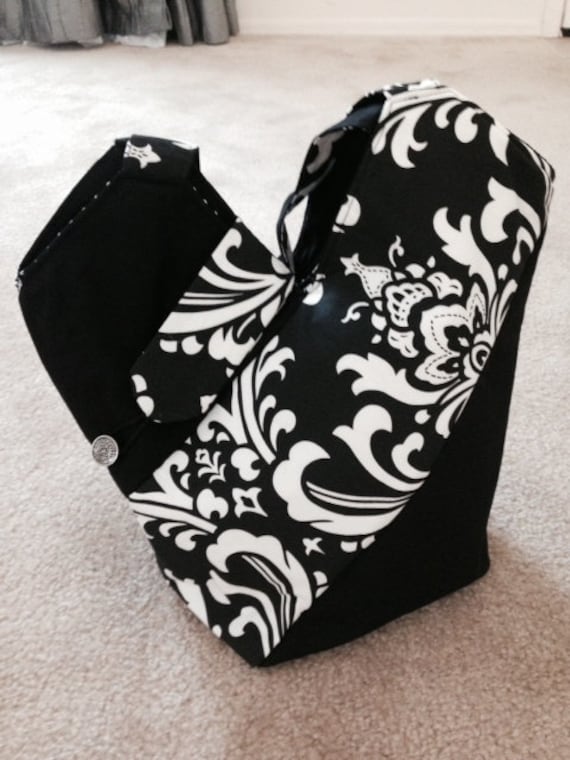 Nikki-Black & White Reversible Tasche von CeciNicoleShop