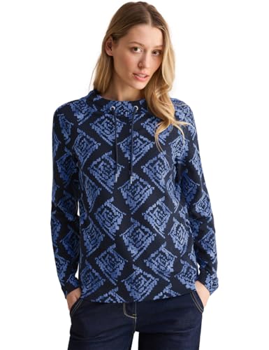 CECIL Damen B322621 Bedrucktes Shirt, Universal Blue, M EU CECIL Damen B322621 Bedrucktes Shirt, Universal Blue, M EU von Cecil