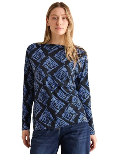 CECIL Damen B322608 Bedrucktes Shirt, Universal Blue, XXL EU CECIL Damen B322608 Bedrucktes Shirt, Universal Blue, XXL EU von Cecil