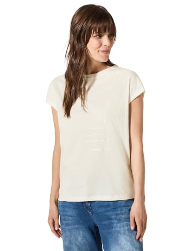 Cecil Damen B323177 T-Shirt, Vanilla White, XXL Cecil Damen B323177 T-Shirt, Vanilla White, XXL von Cecil