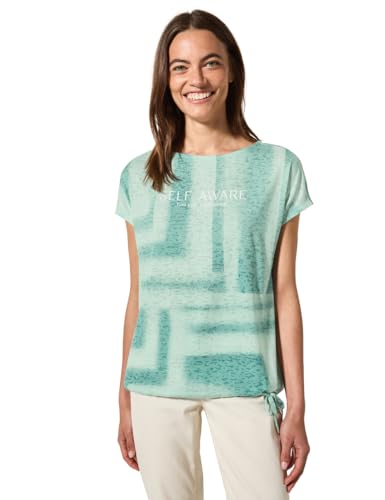 Cecil Damen B323108 T-Shirt, Matcha Green, XL von Cecil