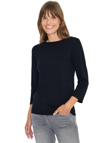 CECIL Basic U-Boot Shirt universal Blue M von Cecil
