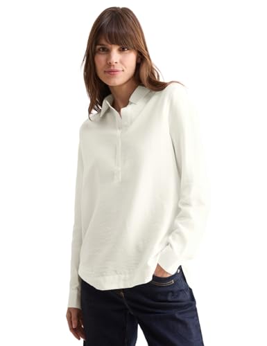 CECIL Damen B345246 Bluse In Unifarbe, Vanilla White, L EU CECIL Damen B345246 Bluse In Unifarbe, Vanilla White, L EU von Cecil