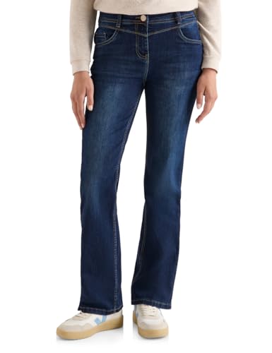 CECIL Bootcut Jeans Dark Blue wash 26 von Cecil
