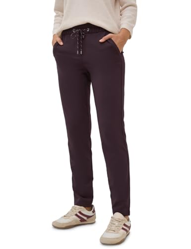 CECIL Damen 3715964 Casual Fit Hose, Eggplant Red, XS / 30L EU von Cecil