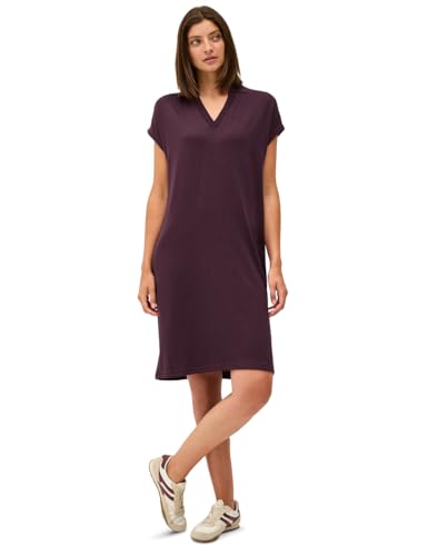 CECIL Damen 1408832 Sommerliches Strick-Kleid, Mulberry red, XS von Cecil