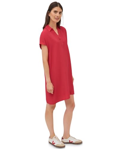 CECIL Damen 1408834 Strukturkleid in Unifarbe, Glazed Apple red, XXL CECIL Damen 1408834 Strukturkleid in Unifarbe, Glazed Apple red, XXL von Cecil
