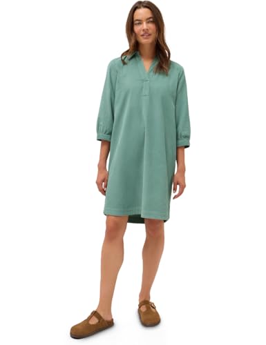 CECIL Damen 1408901 Cordkleid in Unifarbe, Jewel Green, L von Cecil