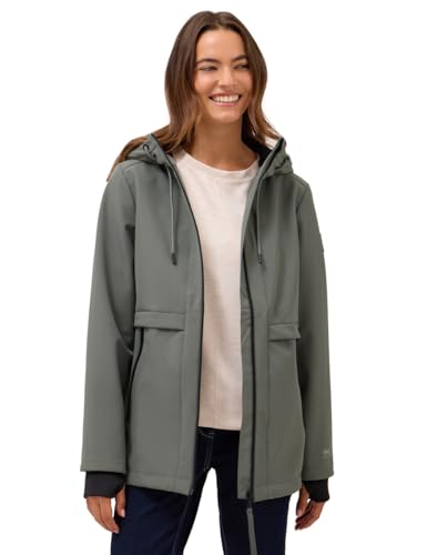 CECIL Damen 2005420 Midi Softshell Jacke, Pastel Olive, S von Cecil