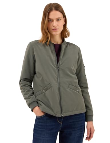 CECIL Damen 2115340 Matter Soft Touch Blouson, Pastel Olive, L von Cecil