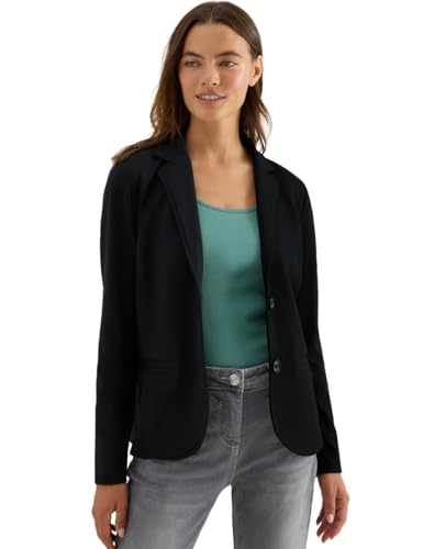 CECIL Damen 2116793 Basic Blazer, Black, M von Cecil