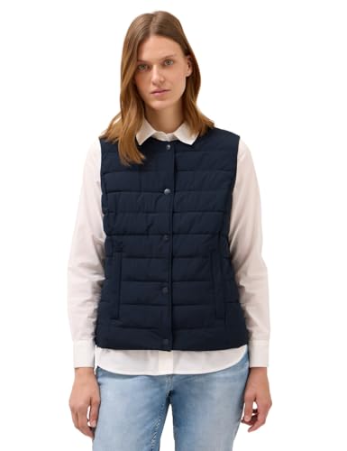CECIL Damen 2200567 Weste zum Unterziehen, Dark Navy Blue, 42 CECIL Damen 2200567 Weste zum Unterziehen, Dark Navy Blue, 42 von Cecil