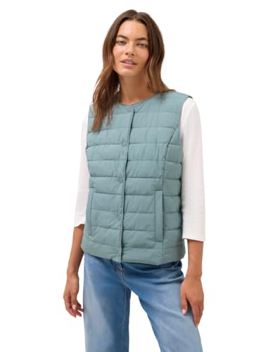CECIL Damen 2200567 Weste zum Unterziehen, Ice Hill Green, XXL von Cecil