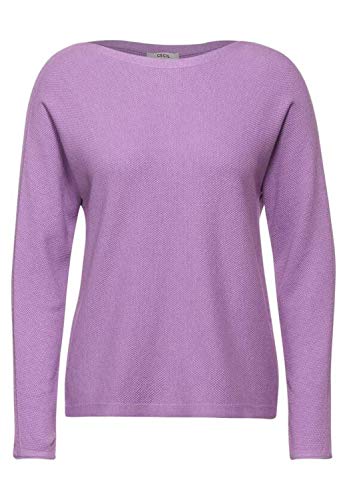 CECIL Damen 301471 Pullover, Soft Violet Melange, XL von Cecil