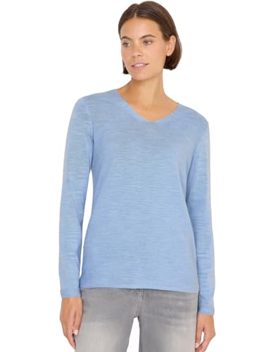 CECIL Damen 3015596 V-Neck Pullover, Mountain Heather Melange, XS CECIL Damen 3015596 V-Neck Pullover, Mountain Heather Melange, XS von Cecil