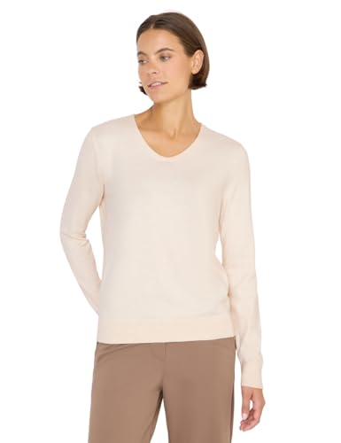 CECIL Damen 3015598 Kuscheliger Pullover, Oat Milk beige Melange, XS CECIL Damen 3015598 Kuscheliger Pullover, Oat Milk beige Melange, XS von Cecil