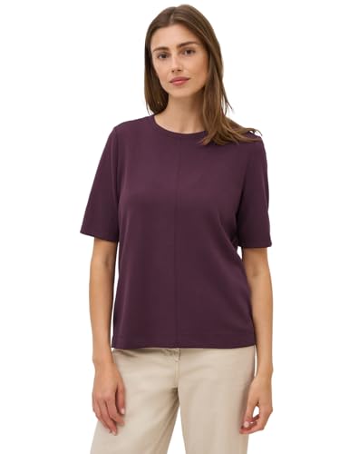 CECIL Damen 3015675 Kurzarmsweatshirt, Mulberry red, S CECIL Damen 3015675 Kurzarmsweatshirt, Mulberry red, S von Cecil