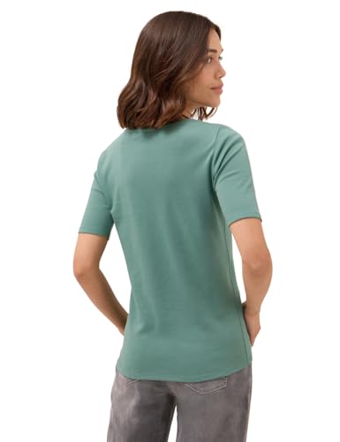 CECIL Damen 3116304 T-Shirt in Unifarbe, Jewel Green, Large CECIL Damen 3116304 T-Shirt in Unifarbe, Jewel Green, Large von Cecil