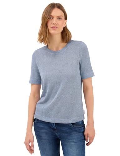 CECIL Damen 3226150 Leichtes Strick-Look T-Shirt, Light Sky Blue, XS CECIL Damen 3226150 Leichtes Strick-Look T-Shirt, Light Sky Blue, XS von Cecil