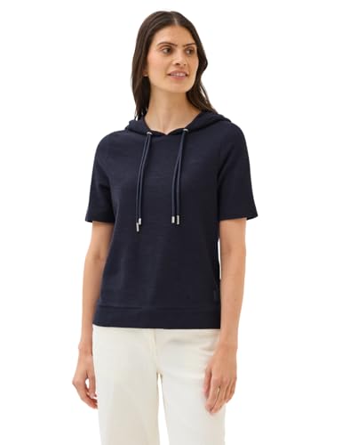 CECIL Damen 3227050 Bouclé Slub Kapuzenshirt, urban Dark Blue, XL CECIL Damen 3227050 Bouclé Slub Kapuzenshirt, urban Dark Blue, XL von Cecil