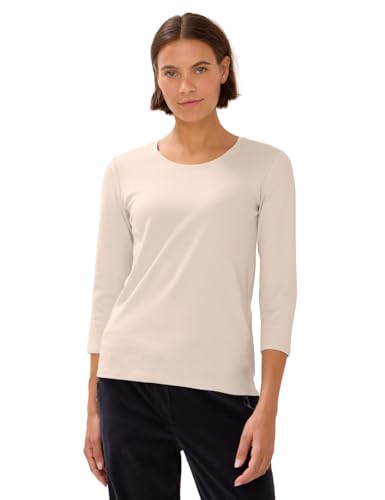 CECIL Damen 3227270 Basic Shirt, Oat Milk beige, X-Small von Cecil