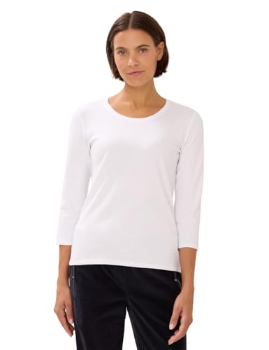 CECIL Damen 3227270 Basic Shirt, White, X-Large von Cecil