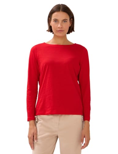 CECIL Damen 3227273 Basic Langarmshirt, Fiery red, XX-Large von Cecil