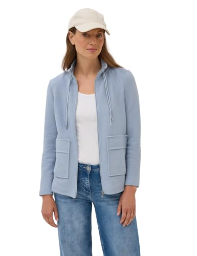 CECIL Damen 3227302 Leichte Ottoman Jacke, Mountain Blue, L CECIL Damen 3227302 Leichte Ottoman Jacke, Mountain Blue, L von Cecil