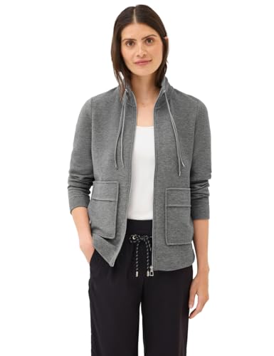 CECIL Damen 3227302 Leichte Ottoman Jacke, Sporty Grey Melange, XS von Cecil