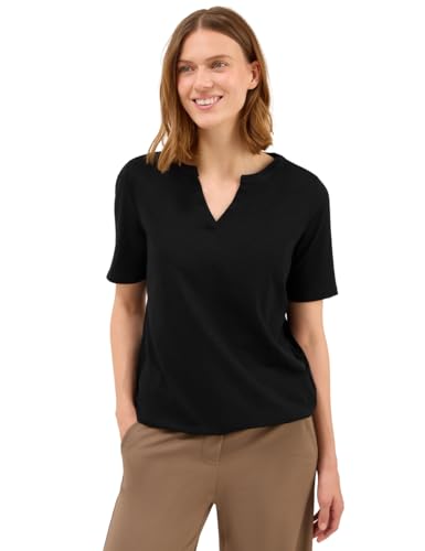 CECIL Damen 3227525 Shirt im Tunika-Look, Black, Large von Cecil