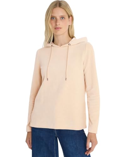 CECIL Damen 3227757 Cordjacke mit Kapuze, Oat Milk beige, Medium von Cecil