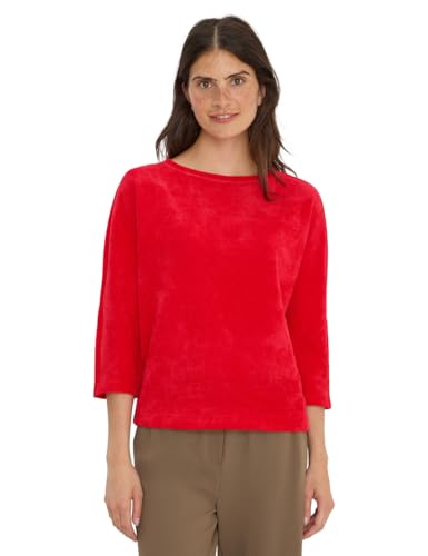 CECIL Damen 3227760 Cordshirt, Fiery red, Small von Cecil