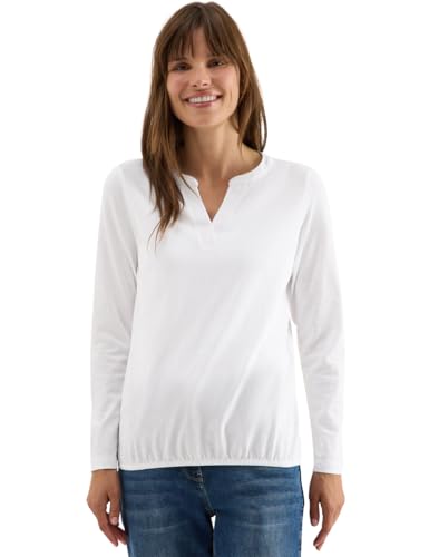 CECIL Damen 3227772 Shirt im Tunika-Look, White, XS CECIL Damen 3227772 Shirt im Tunika-Look, White, XS von Cecil