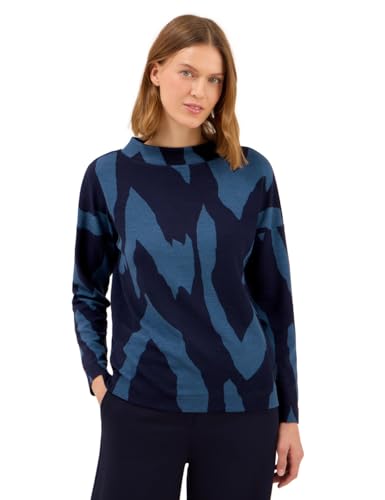 CECIL Damen 3227776 Ottoman Shirt, urban Dark Blue, XS von Cecil