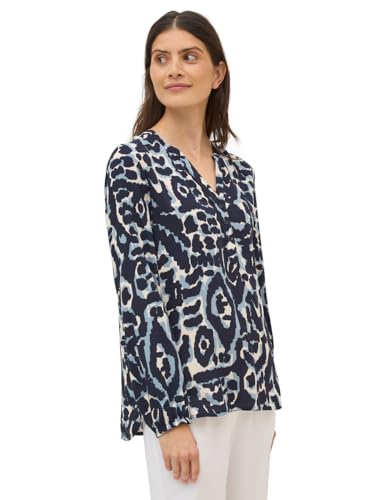CECIL Damen 3412040 Gemusterte Tunika, urban Dark Blue, X-Small CECIL Damen 3412040 Gemusterte Tunika, urban Dark Blue, X-Small von Cecil