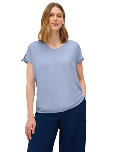 CECIL Damen 3412064 Blusenshirt in Unifarbe, Mountain Blue, X-Large CECIL Damen 3412064 Blusenshirt in Unifarbe, Mountain Blue, X-Large von Cecil