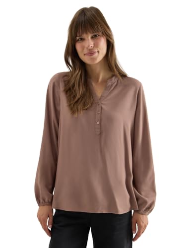 CECIL Damen 3412180 Tunika in Unifarbe, Cocoa Taupe, Large von Cecil