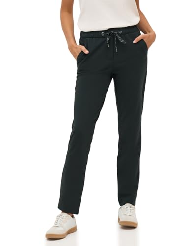 CECIL Damen 3715964 Casual Fit Hose, Ink Green, XS von Cecil