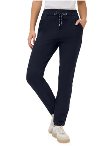 CECIL Damen 3715964 Casual Fit Hose, urban Dark Blue, L von Cecil