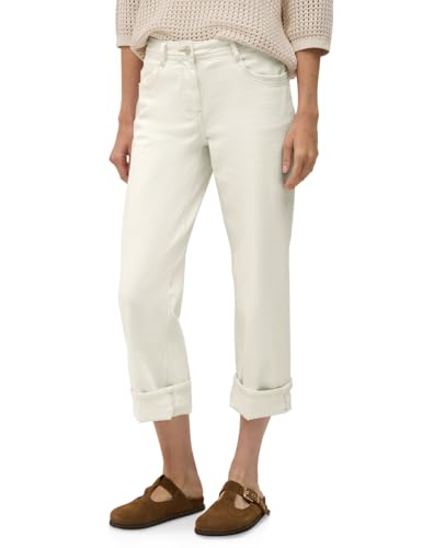 CECIL Damen 3716613 Straight Leg Jeans, Light beige, 34W x 28L von Cecil