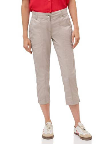 CECIL Damen 3716657 Hose im Casual Fit, Boulder beige, 31W x 24L von Cecil