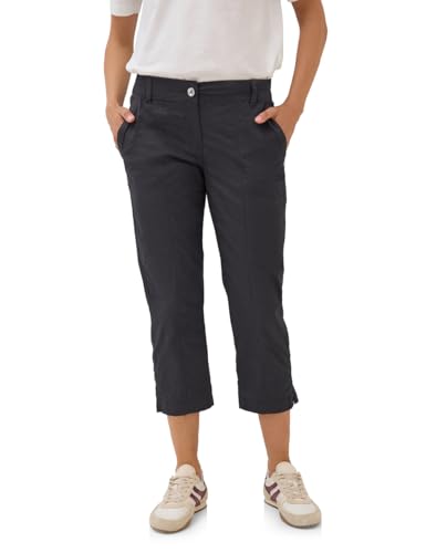 CECIL Damen 3716657 Hose im Casual Fit, Grey Stone, 34W x 24L von Cecil