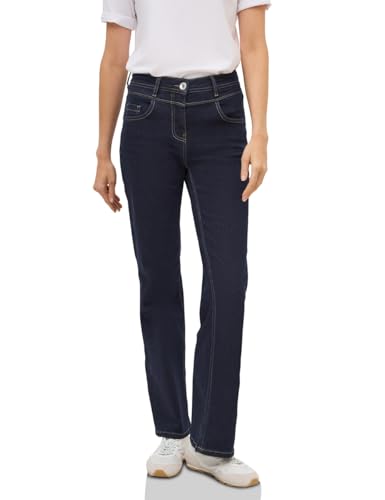 CECIL Damen 3716836 Bootcut Jeans, Rinsed wash, 33 von Cecil