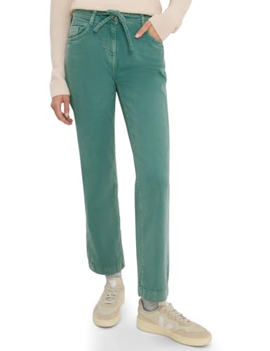 CECIL Damen 3716868 Colored Straight Leg Jeans, Jewel Green, 26 von Cecil