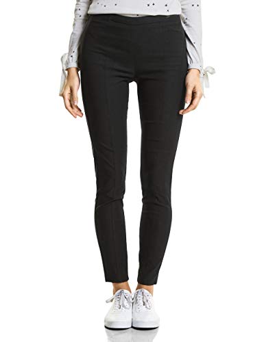 CECIL Damen 371759 Hose, Schwarz (Black 10001), W30/L30 (Herstellergröße: 30) von Cecil